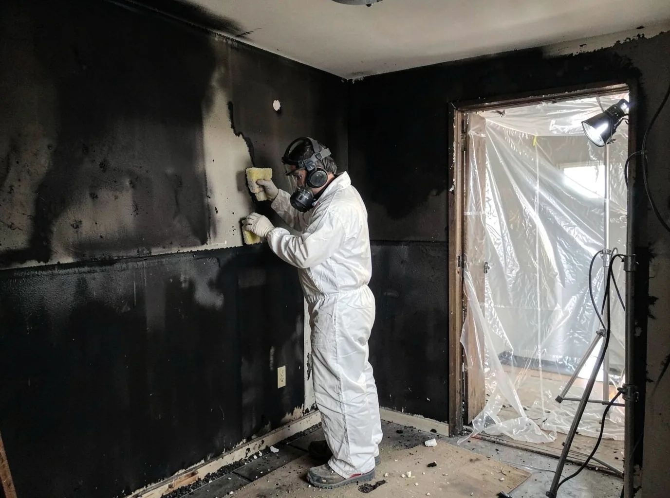 Fire Damage Restoration company in Fountain, MI